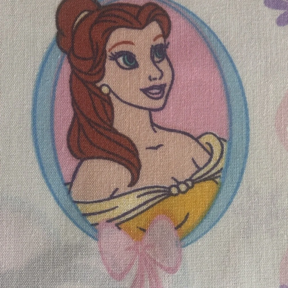 Rare Vintage 90s Disney Princess Twin Mattress Cover